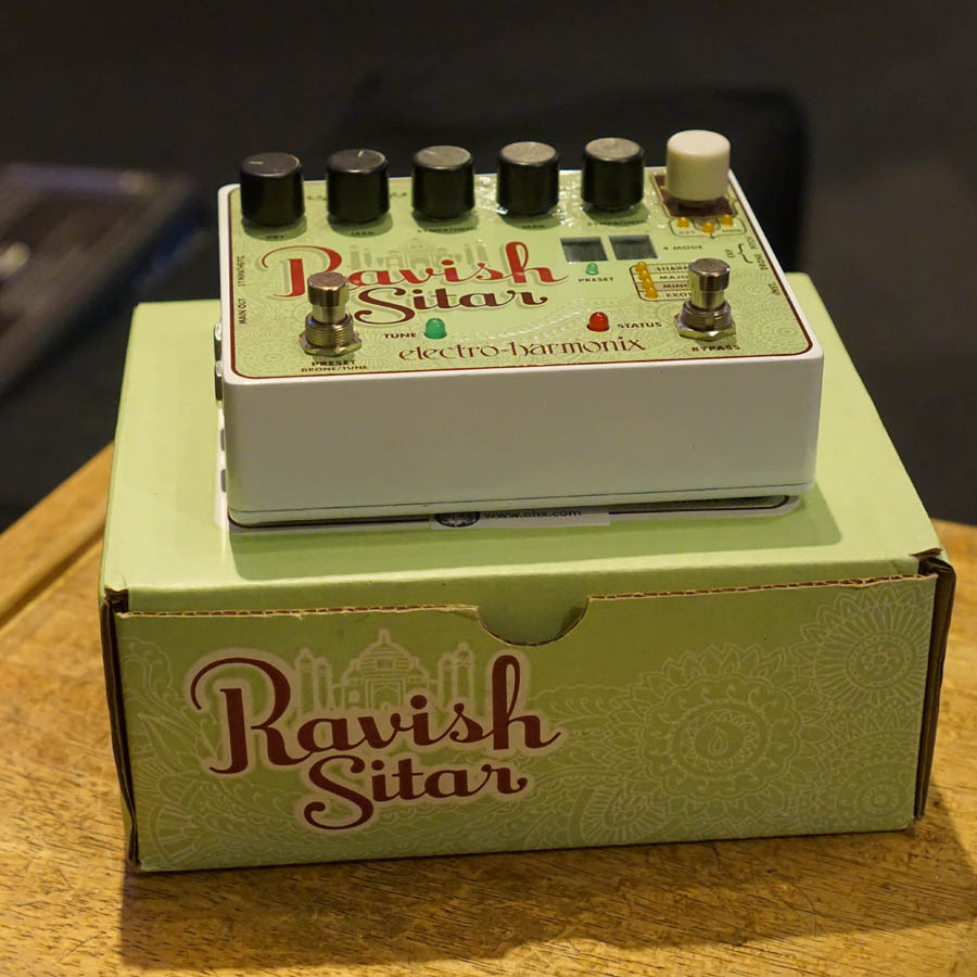 Electro-Harmonix Ravish Sitar Emulation Guitar Pedal - Used