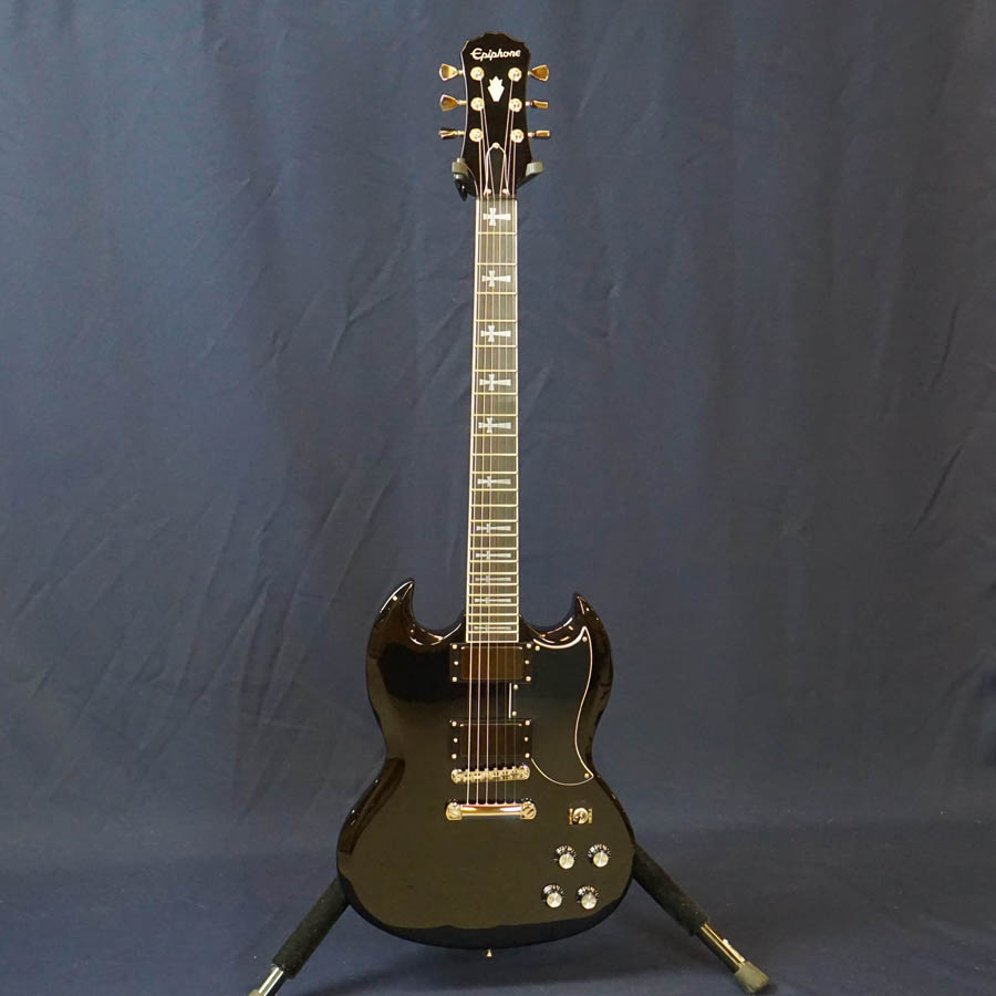 Epiphone Tony Iommi Signature SG Custom, Ebony (2015) - Used