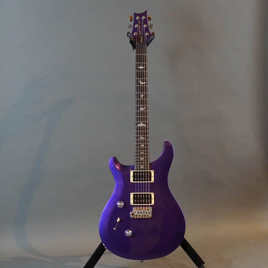 PRS SE Custom 24 Lefty Hot Rod Metallic Purple Left Handed w/Bag