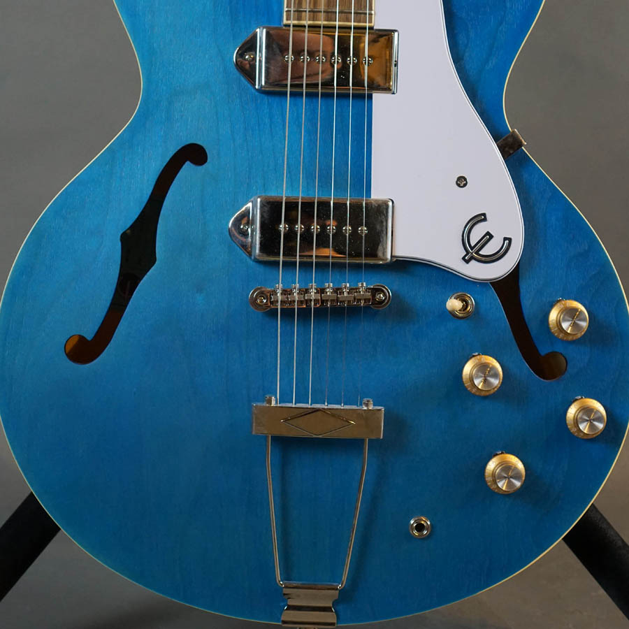 Epiphone Casino Worn Hollowbody Worn Blue Denim - Used