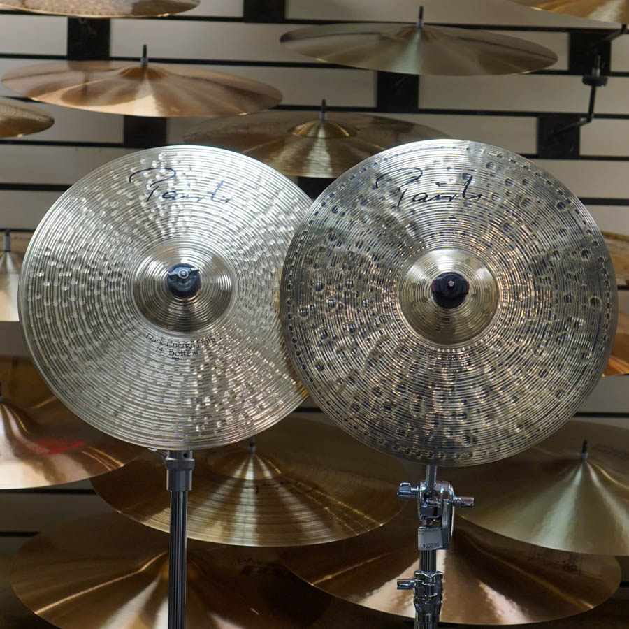 Paiste 14 Signature Dark Energy Mark I Hi Hat Cymbal Set