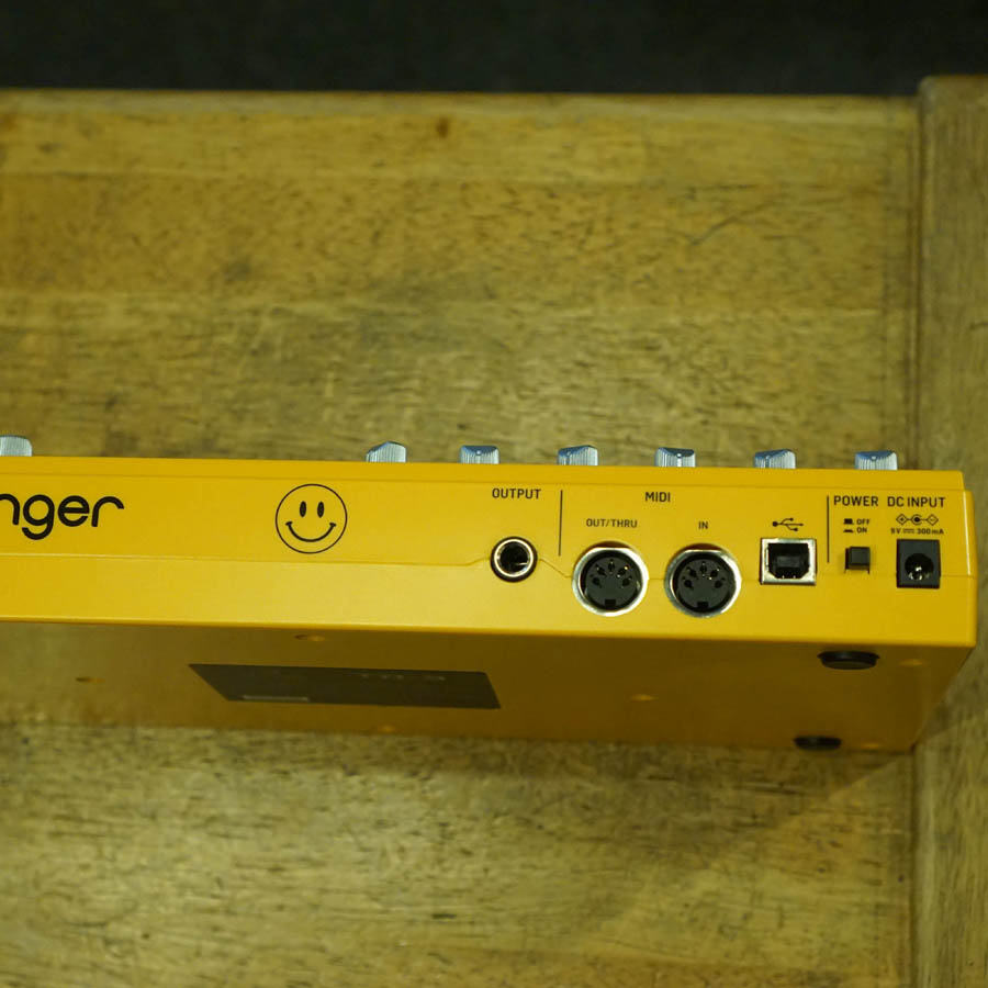Behringer TD-3 Analog Bass Line Synthesizer Yellow - Used