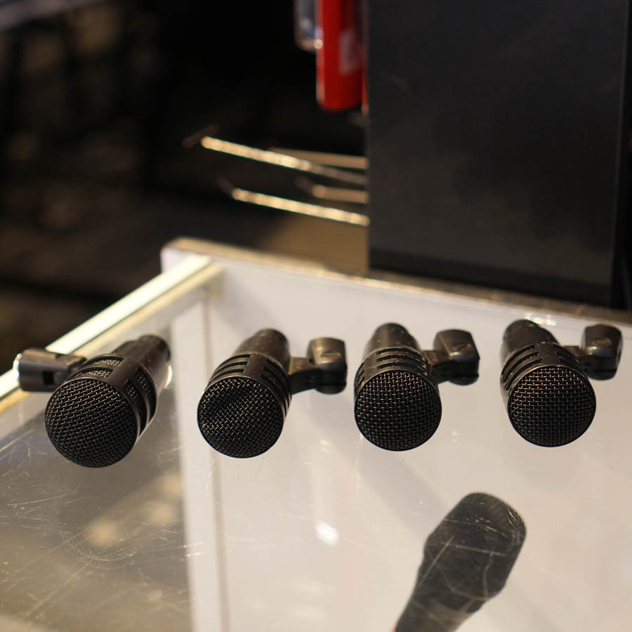 AUDIX f10 f12 ダイナミックマイク 4本セット fusion4 Used Audix F10/F12 Microphone Package