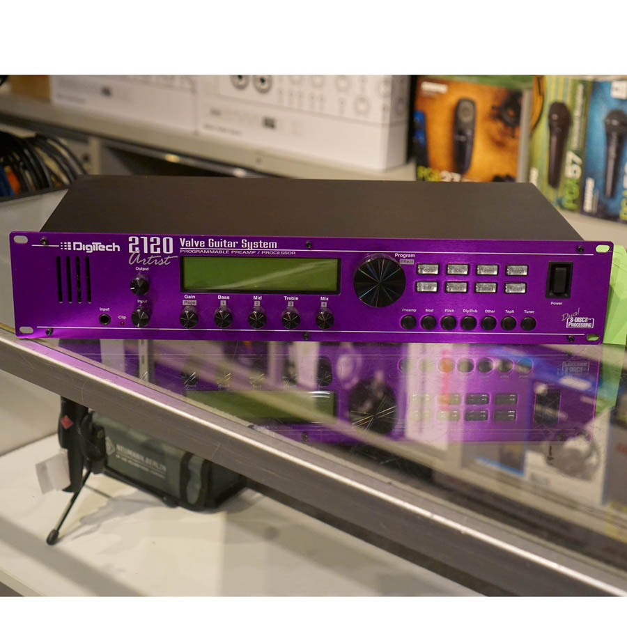 Digitech 2120 Artist Guitar Multi FX Rackmount Unit (2000) Used