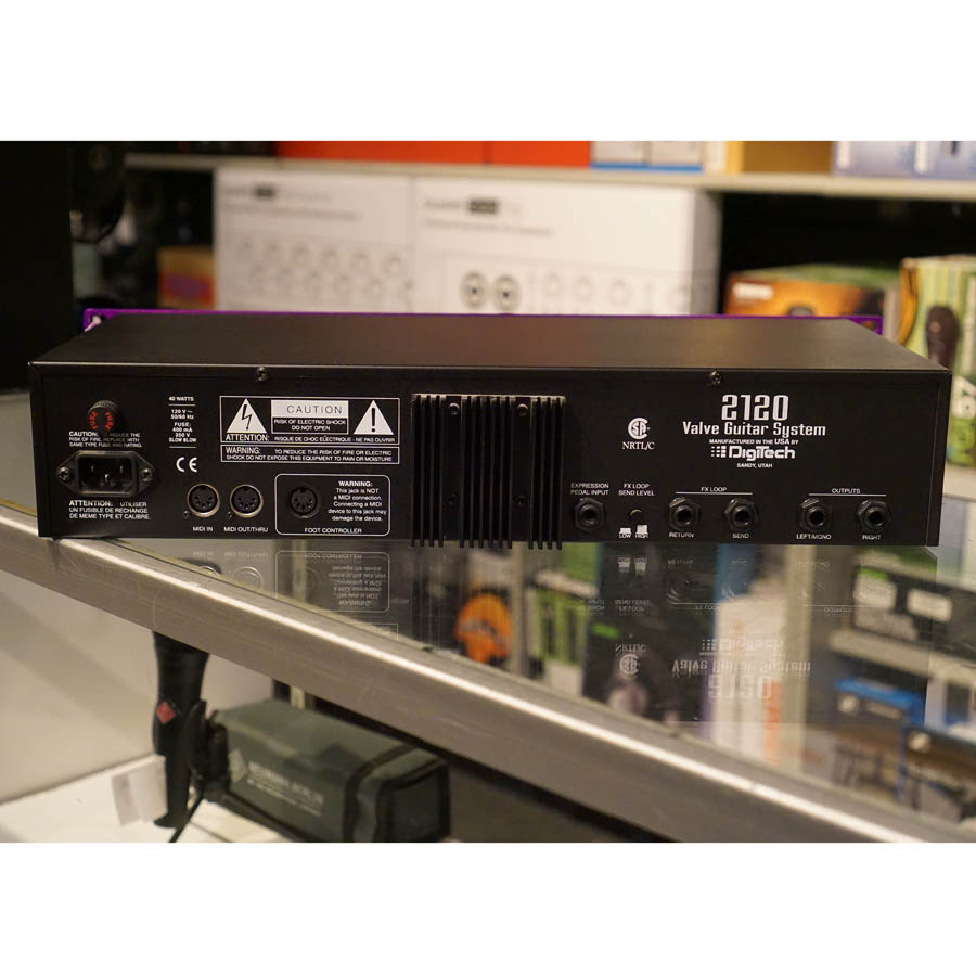 Digitech 2120 Artist Guitar Multi FX Rackmount Unit (2000) - Used
