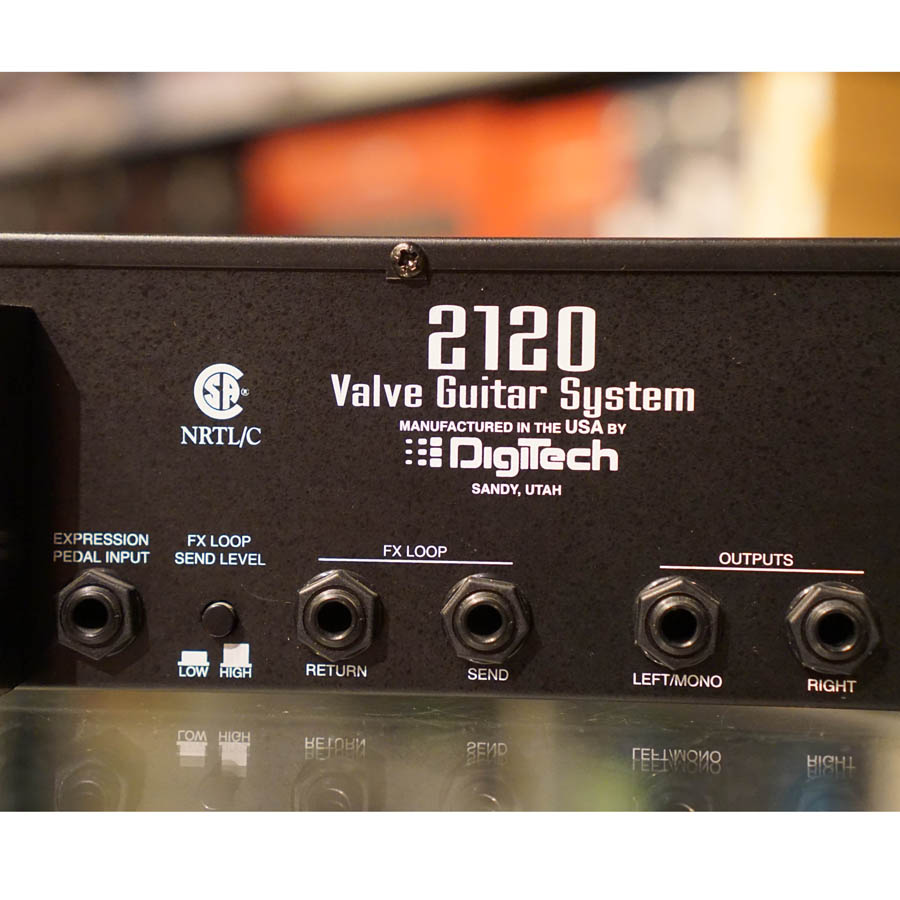 Digitech 2120 Artist Guitar Multi FX Rackmount Unit (2000) - Used