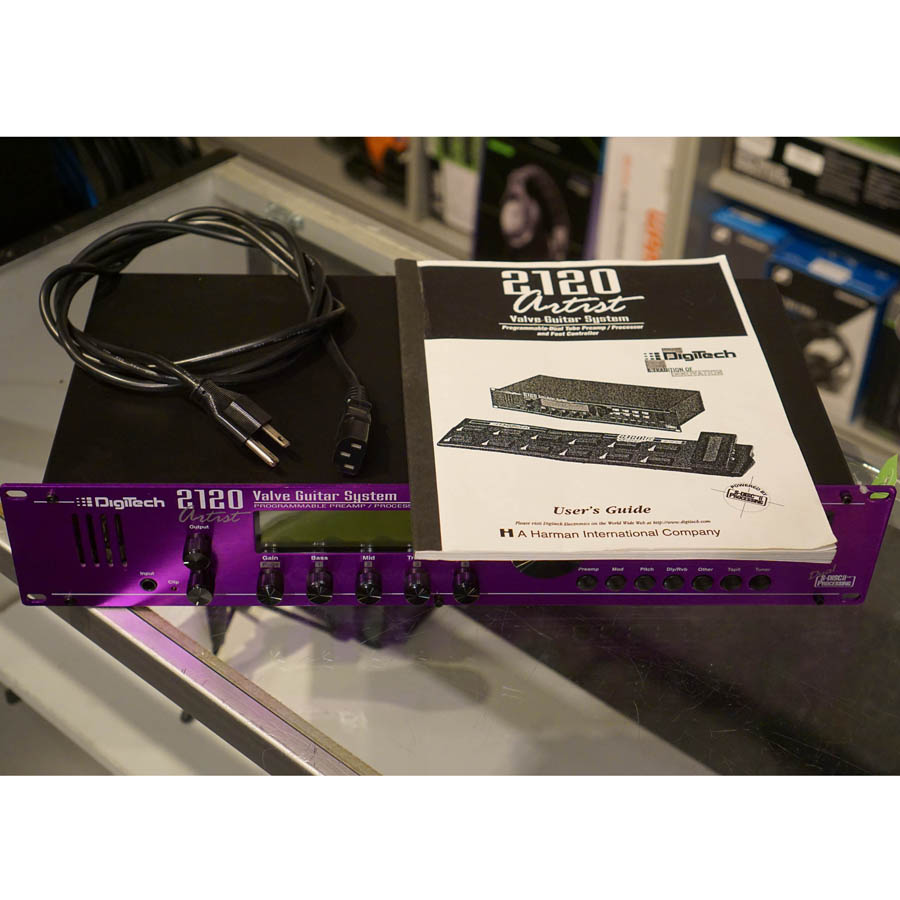 Digitech 2120 Artist Guitar Multi FX Rackmount Unit (2000) - Used