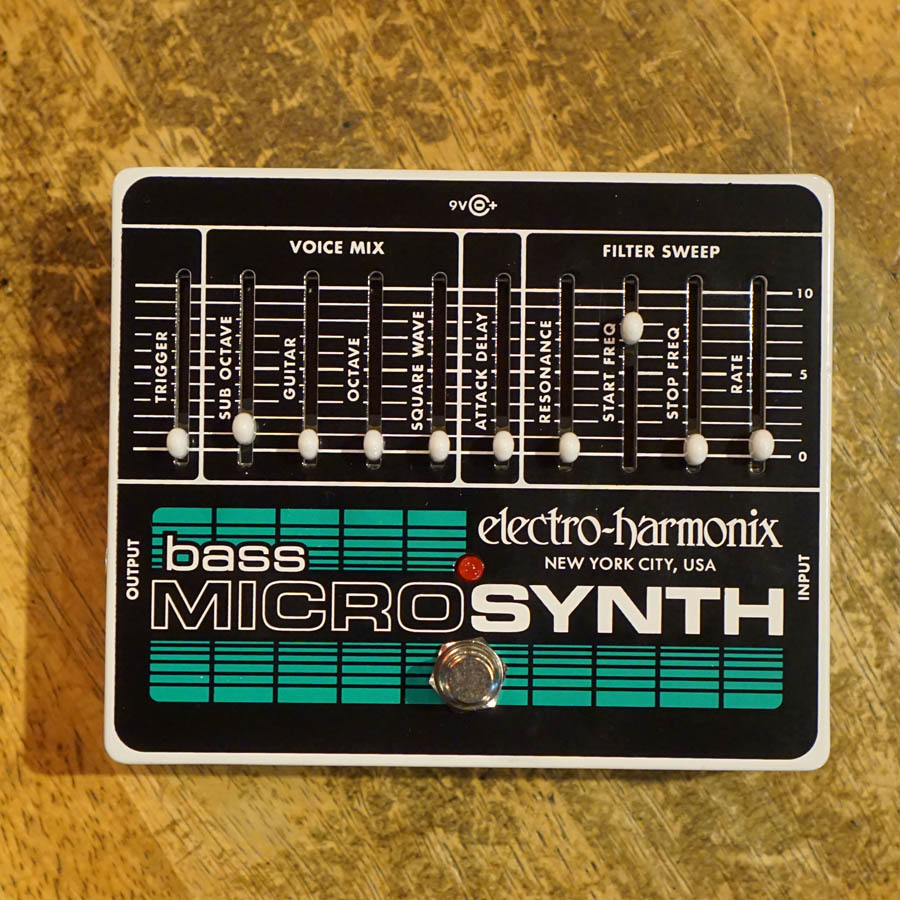 Electro-Harmonix Bass Microsynth Effects Pedal - 683274010809
