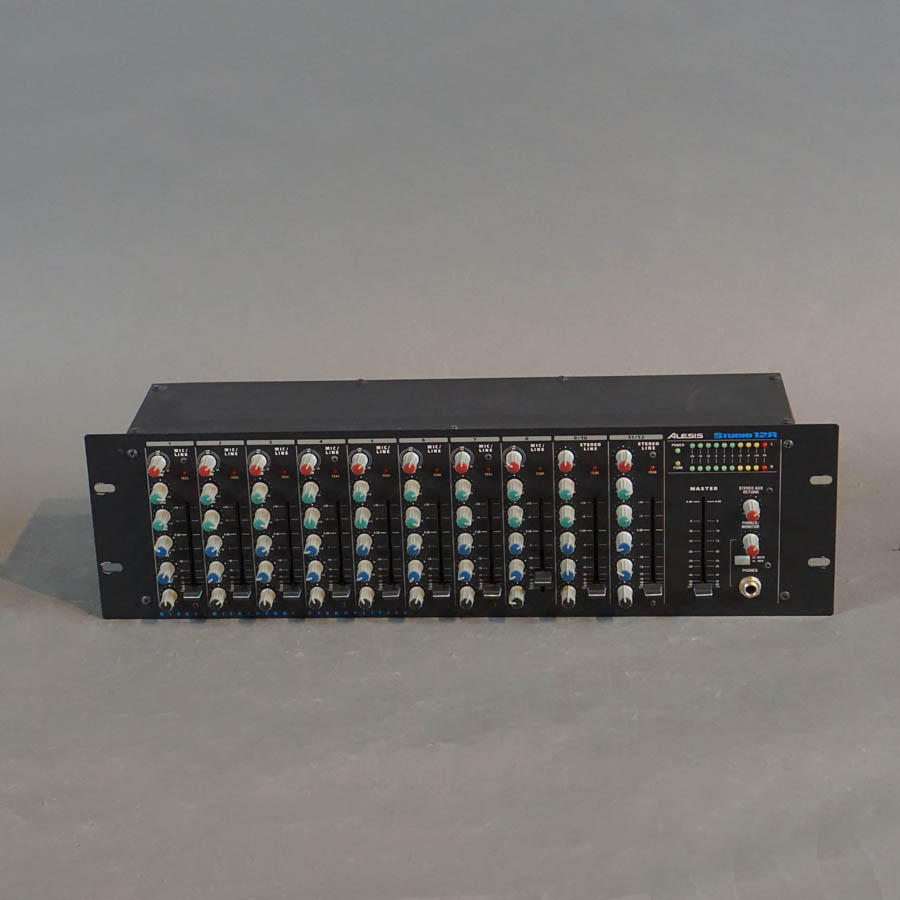Alesis Studio 12R Rackmount 12Channel Mixer Used