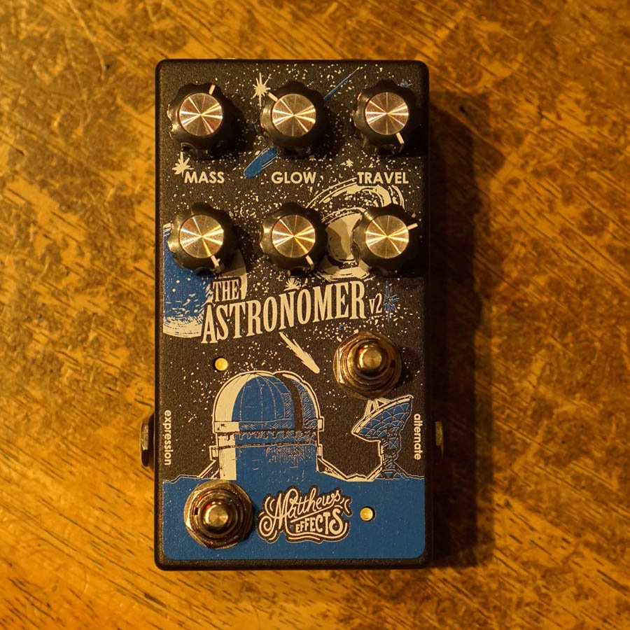 ギター Matthews Effects The Astronomer V2 Matthews Effects Astronomer V2 Shimmer Reverb Pedal | zZounds