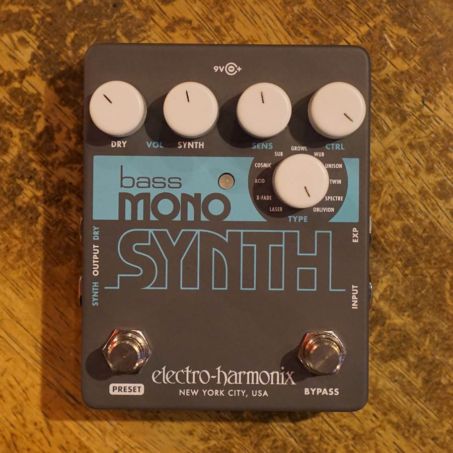 Electro-Harmonix Bass Mono Synth Effects Pedal - 683274012148