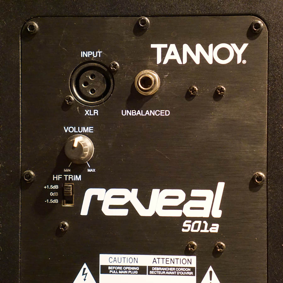 Tannoy Reveal 501A Powered Monitor Pair - Used
