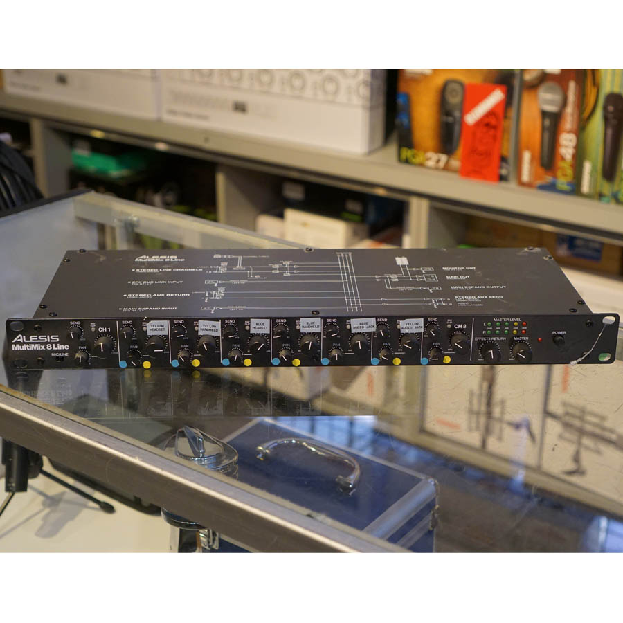 製品情報：MultiMix 8 USB FX：Alesis