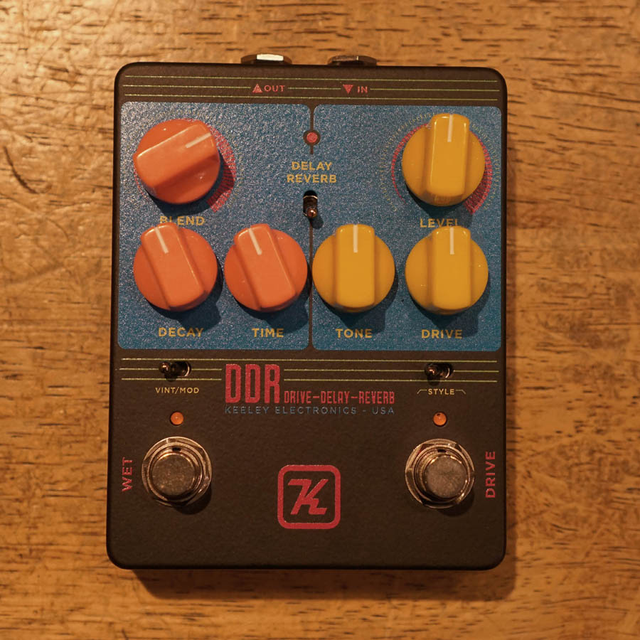 【美品】Keeley DDR DRIVE-DELAY-REVERB DDR - Drive Delay Reverb - Keeley Electronics Guitar Effects