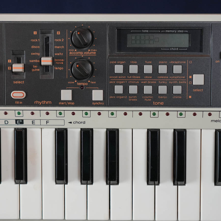 Casio MT-70 Casiotone 49-Key Synthesizer Keyboard w/Box (1980s) - Used