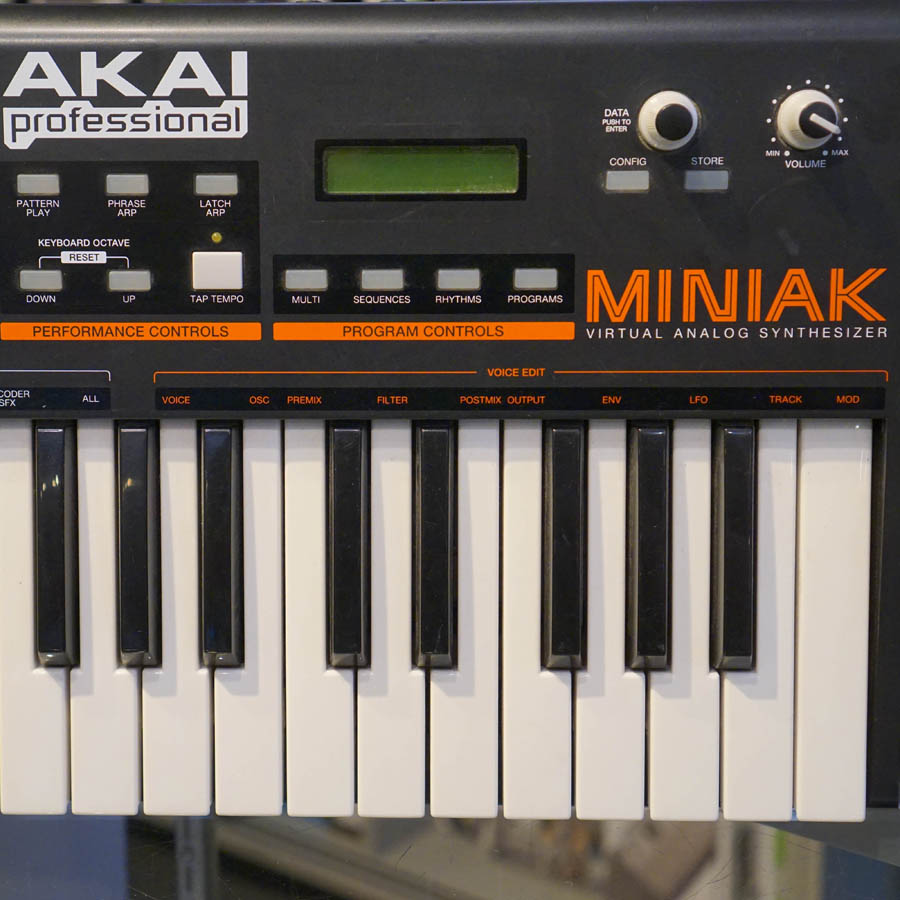 Akai Miniak Virtual Analog Synthesizer w/Gooseneck Mic - Used