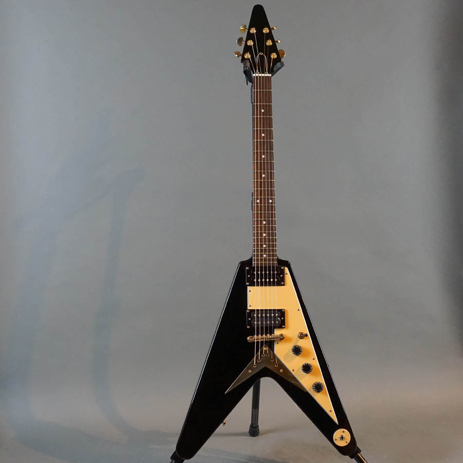 Epiphone 58 Korina Flying V Ebony (2010) - Used