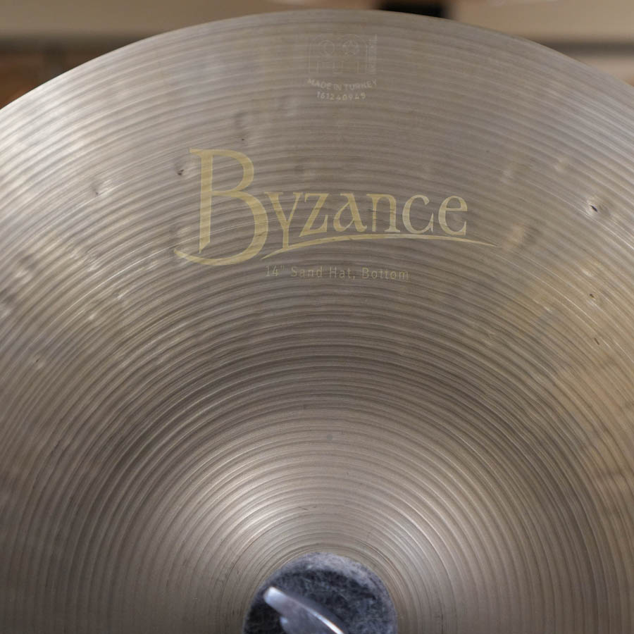 B14SAH Byzance Vintage / Benny Greb Sig… Meinl 14 Byzance Vintage Sand Benny Greb Sig Hi Hat Cymbal