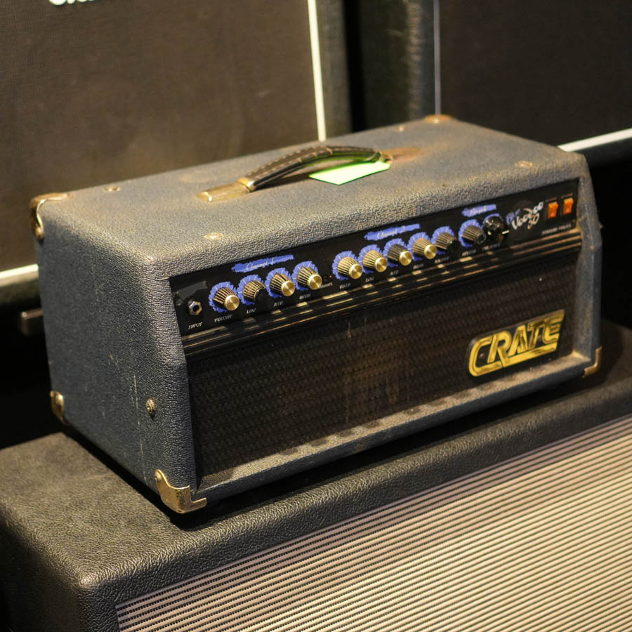 Crate Blue Voodoo 50 BV-50H 50 Watt Tube Guitar Amp Head - Used