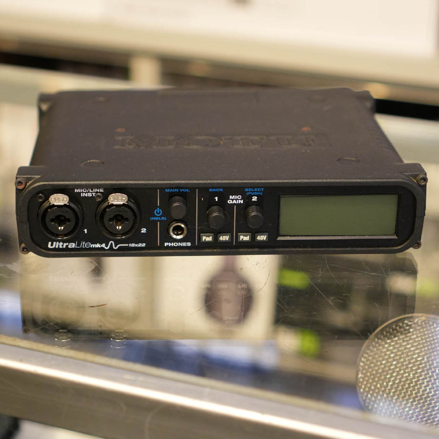 MOTU UltraLite Mk4 18x22 USB Audio Interface - Used