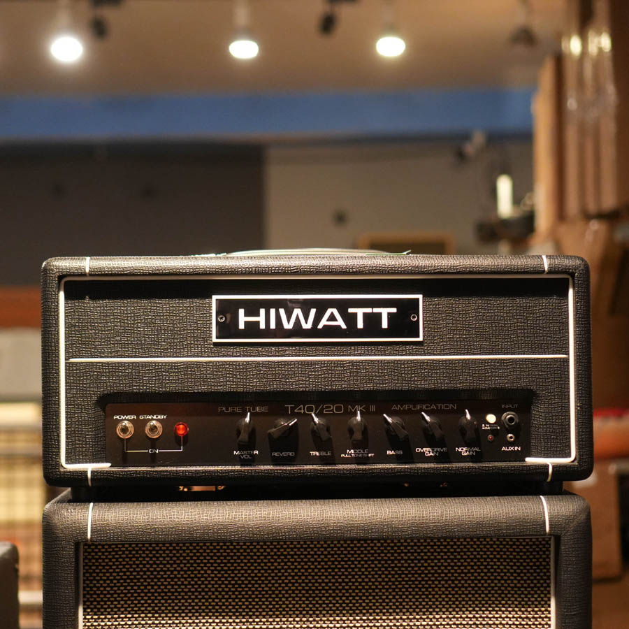 ギター HIWATT CUSTOM TUBE OVERDRIVE t40-20-combo-2x12-tube-20-40w-