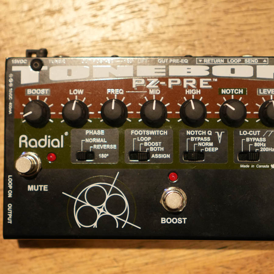 Radial Engineering Tonebone PZ-Pre Acoustic Instrument Preamp - Used