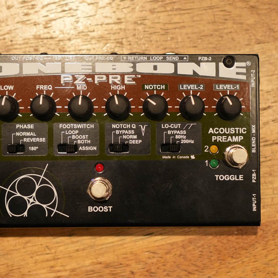 Radial Engineering Tonebone PZ-Pre Acoustic Instrument Preamp - Used