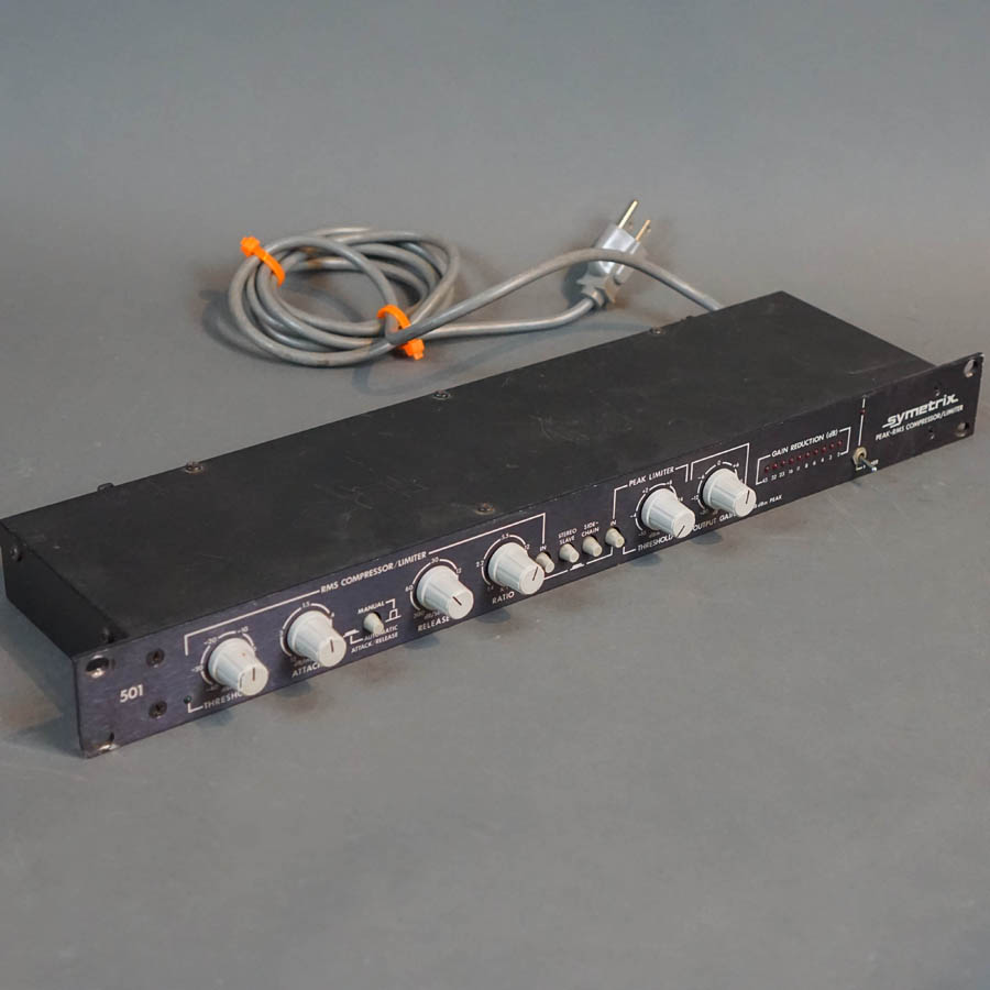 Symetrix 501 PeakRMS Compressor/Limiter Rackmount FX Signal Processor