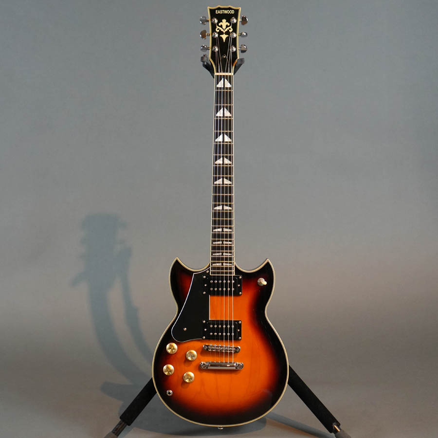 Eastwood McGeoch 1000 LH Left Handed Electric Guitar Sunburst