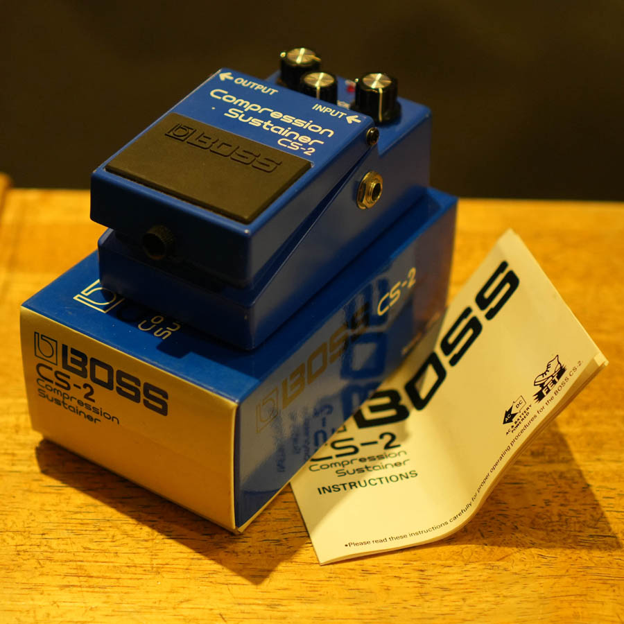 Boss CS-2 Compression Sustainer Pedal (Black Label) - Used
