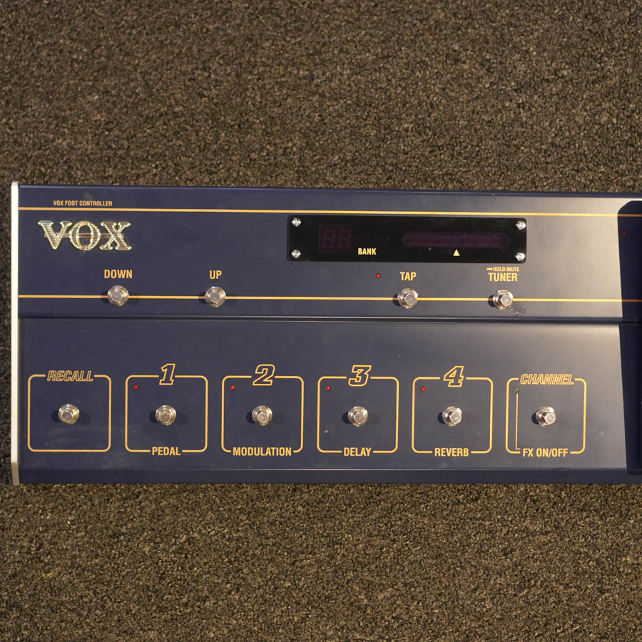未チェック　Vox VC-12 フロアコントローラー The VOX Showroom - VC-12 and VC12SV Floor Controllers