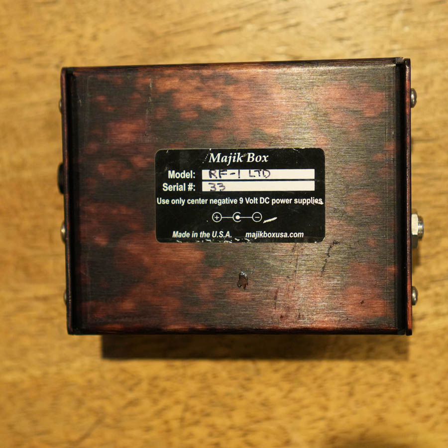 Majik Box Doug Aldrich Rocket Fuel Overdrive/Boost Pedal - Used