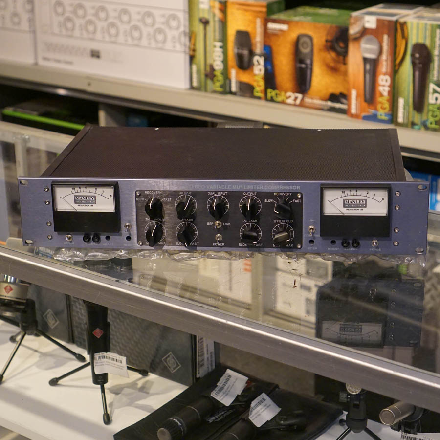 Manley STEREO VARIABLE MU ステレオコンプレッサー Manley Variable Mu Stereo Compressor Limiter with Mid/Side