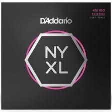 D'Addario NYXL45100 New York XL Bass Strings Long Scale Regular Light 45-100