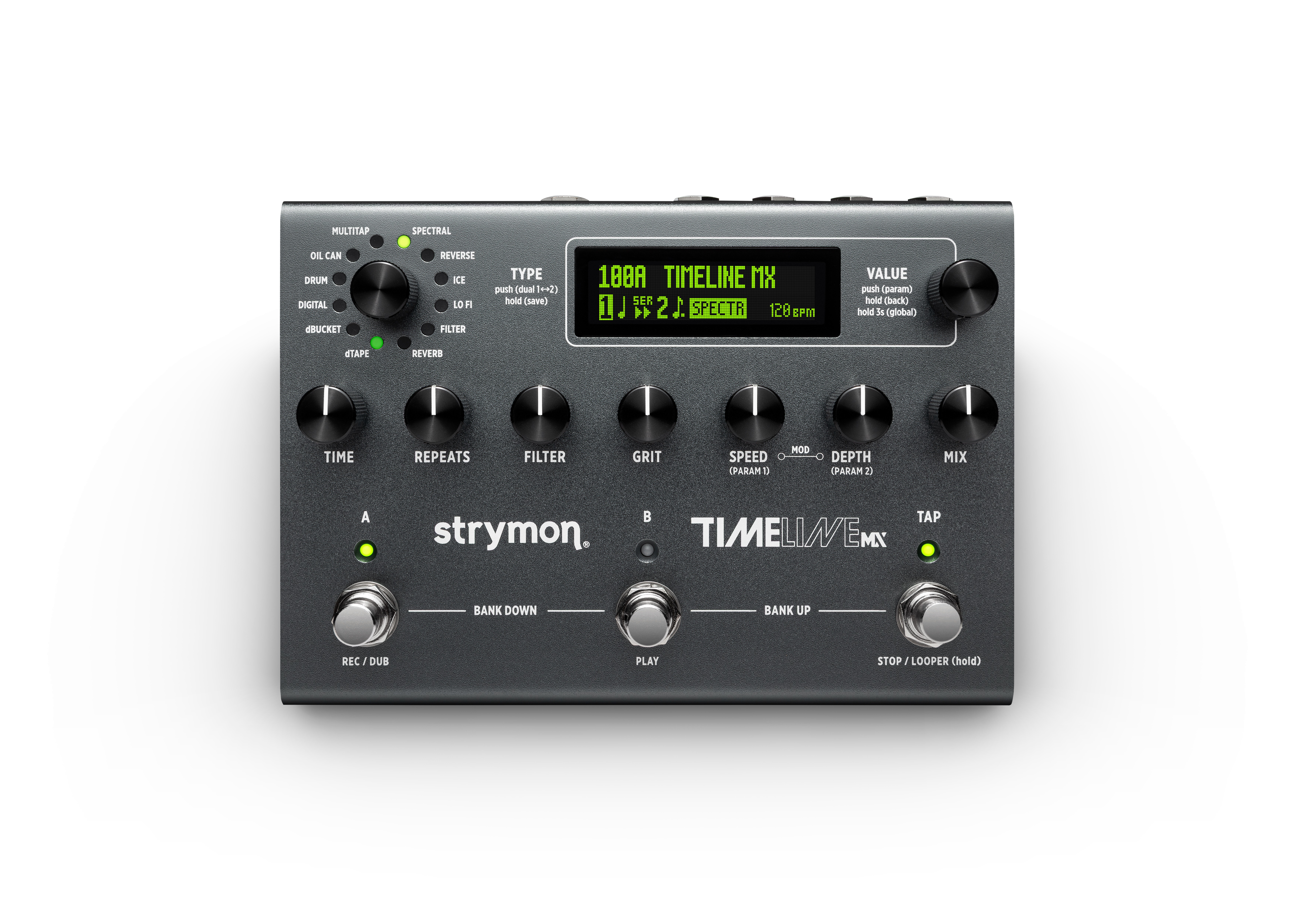 Strymon TimeLine MX Delay Pedal - 852571008615