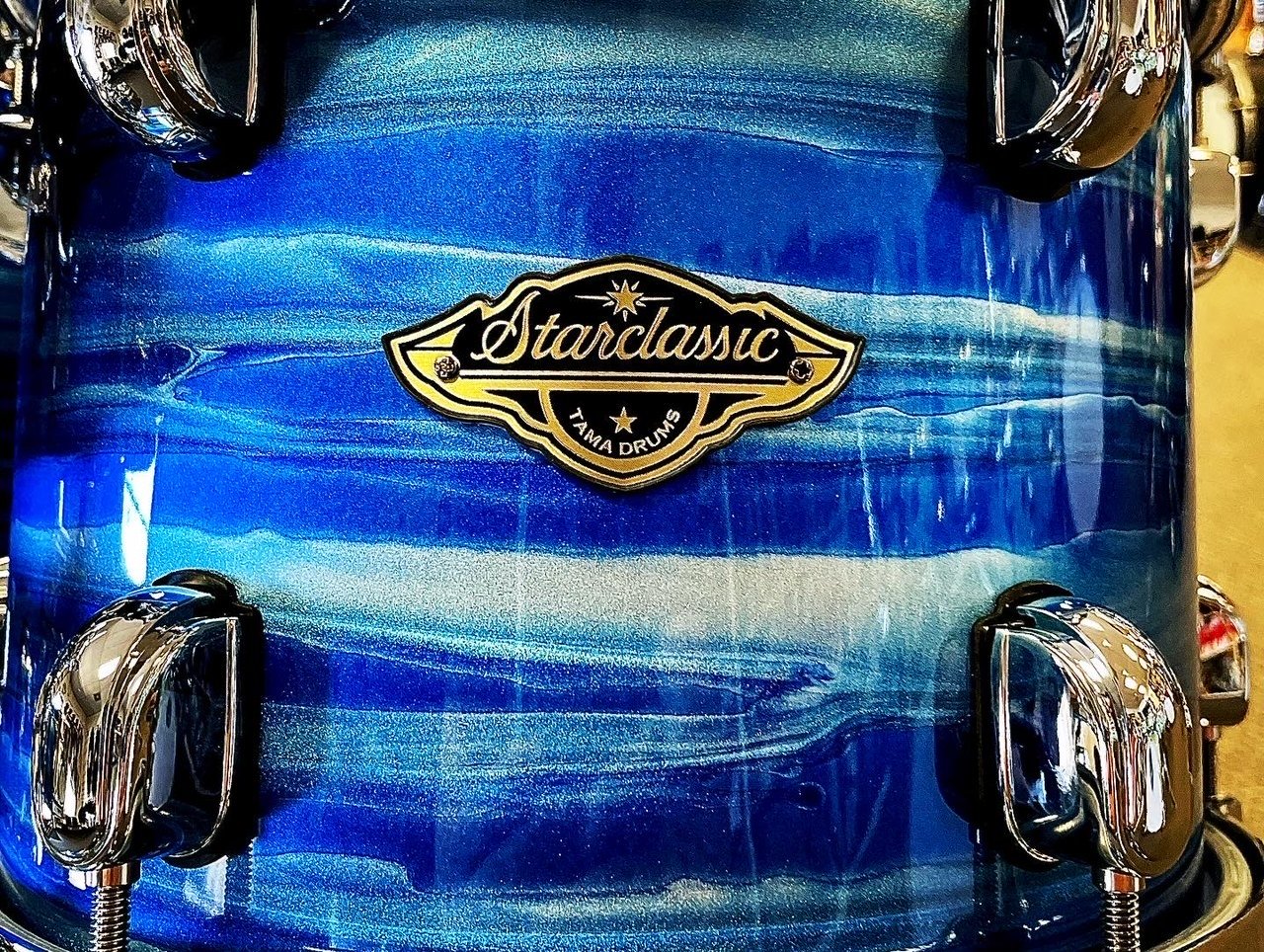 Tama Starclassic Walnut/Birch 4pc Shell Pack in 10/12/16/22 Ocean