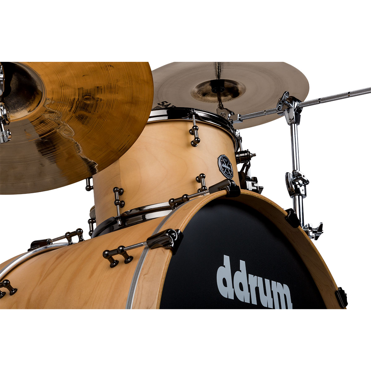 DDrum M.A.X. 322 3pc Shell Pack 12/16/22 - Satin Natural Lacquer