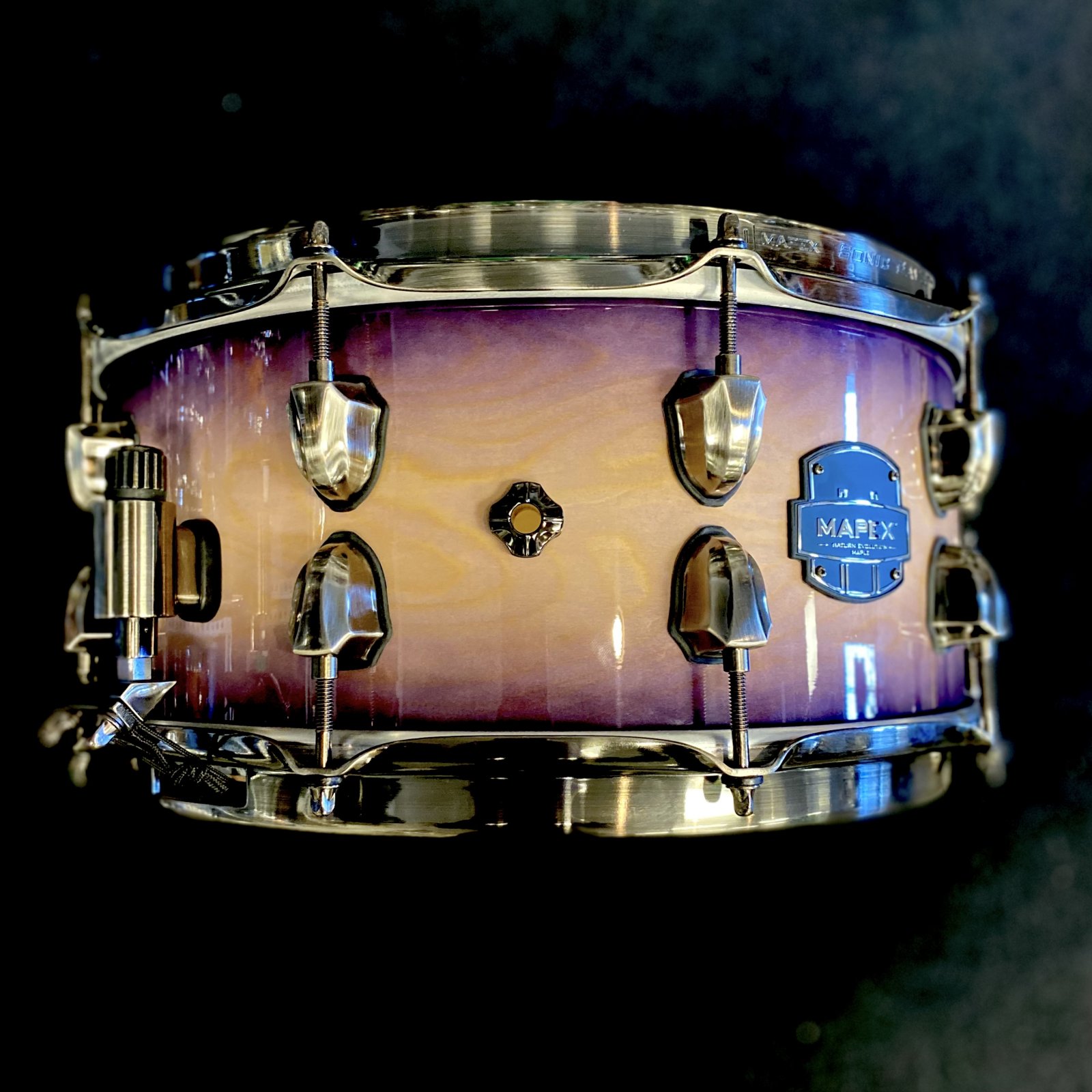 Mapex Saturn Evolution Maple 6.5x14 Snare Drum in Exotic Violet