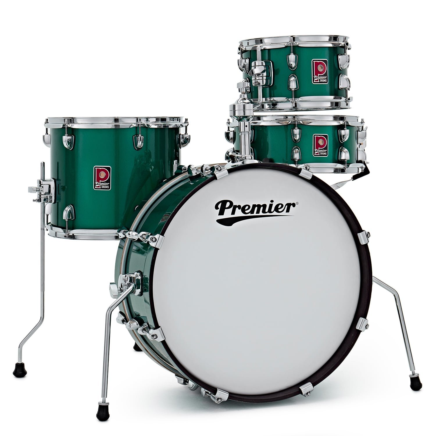 Premier Artist Club 100 4 Piece Drumset in British Racing