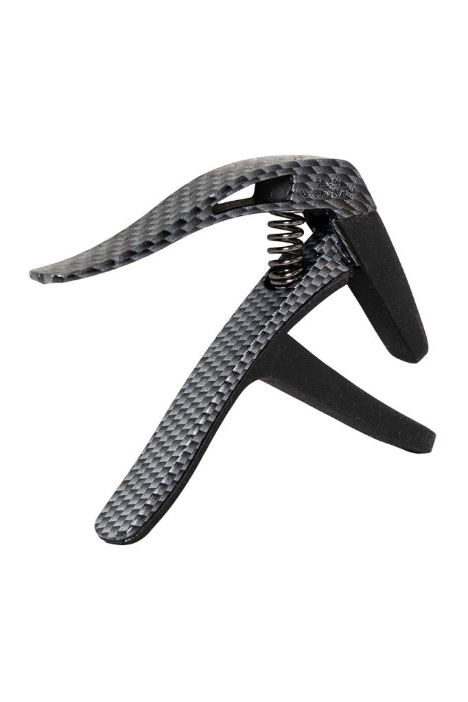 Stagg Capo in Carbon Finish