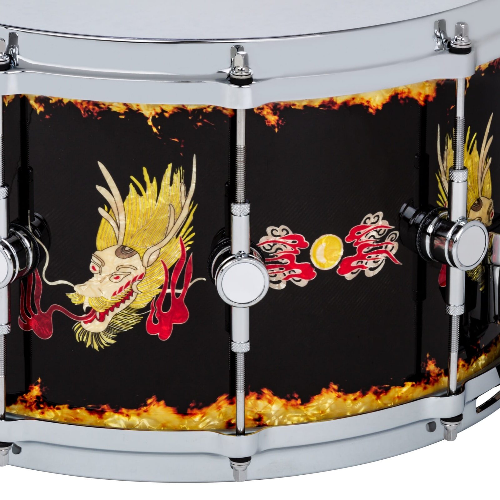 ddrum Vinnie Paul Limited Edition 8x14 Dragon Snare Drum
