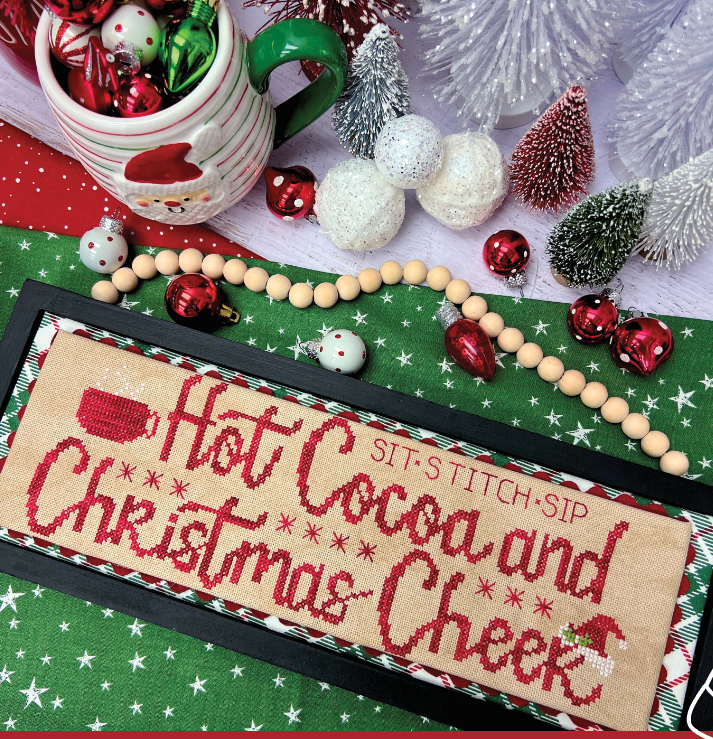 Hot Cocoa and Christmas Cheer chart - Primrose Cottage Stitches