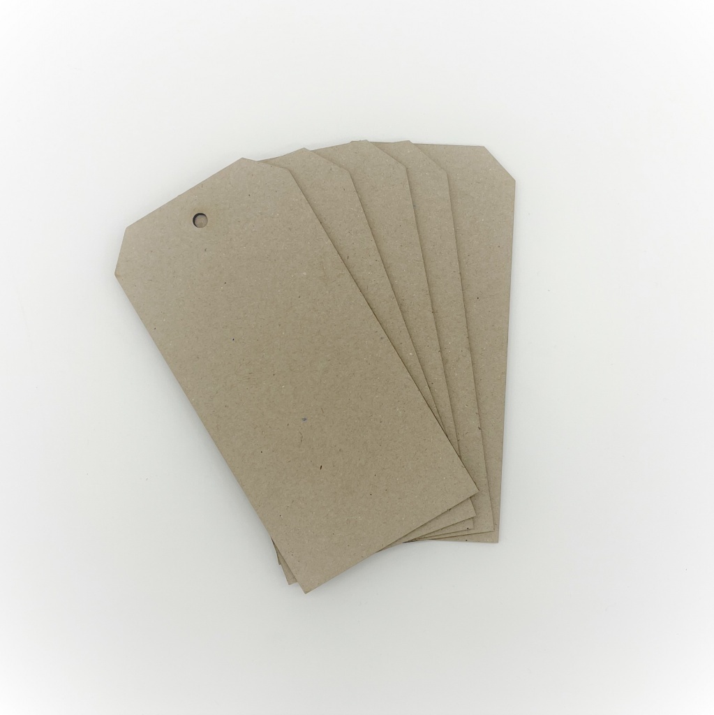 Greyboard Tags Page of 5 (134MMX67MM)