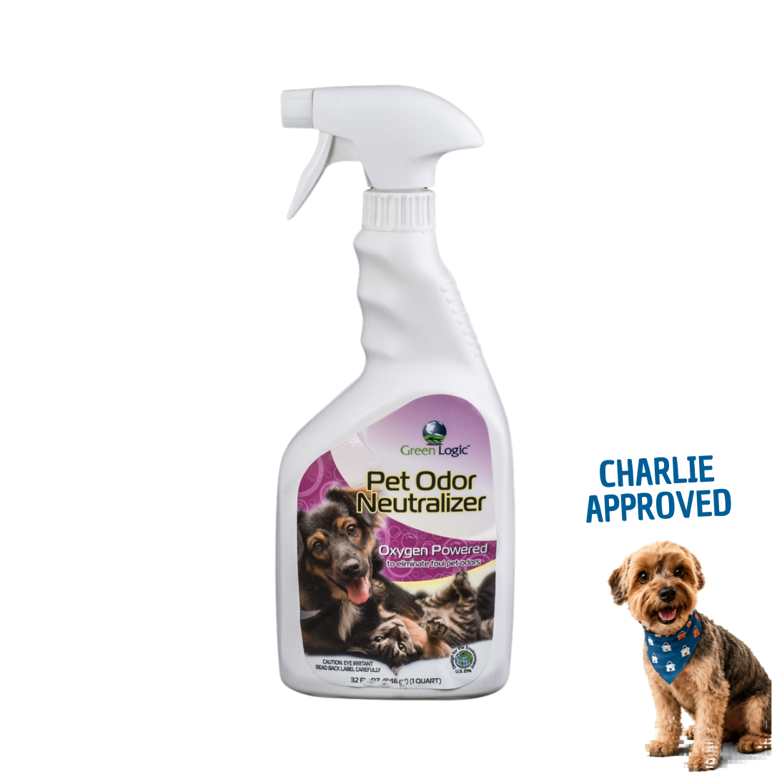 CORE Green Logic Pet Stain & Odor Remover – Hydrogen Peroxide Pet Urine & Odor Cleaner 