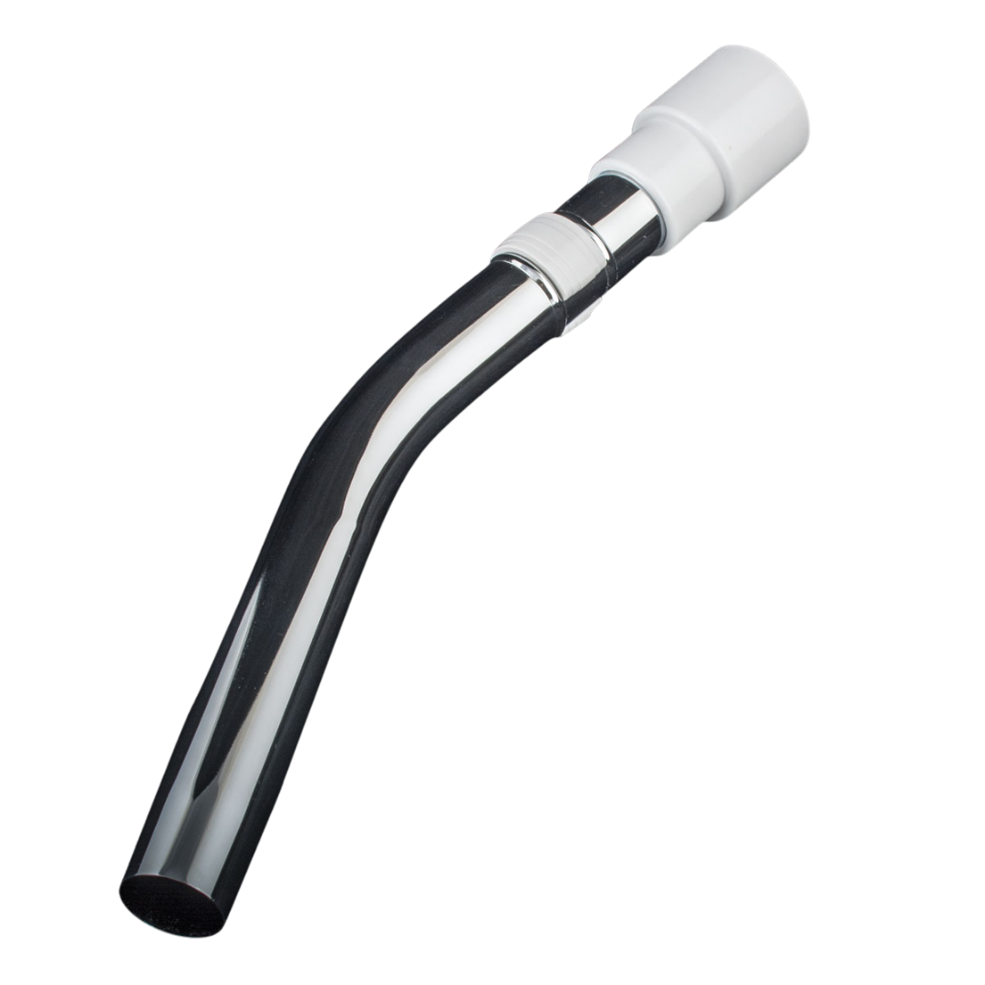 Curved Hose Handle Swivel with 1 3/8 Grey Cuff - Friction Fit Air Relief