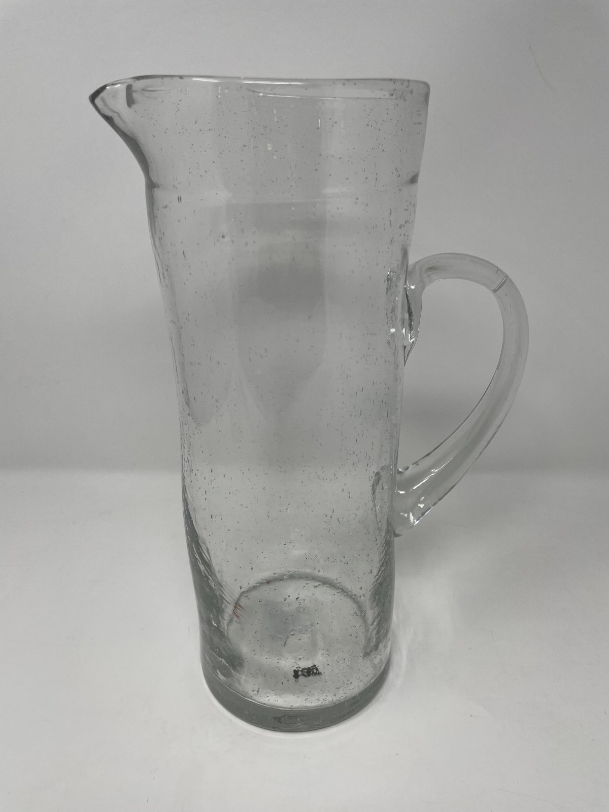 Tall Bubble Glass Pitcher 025466980079
