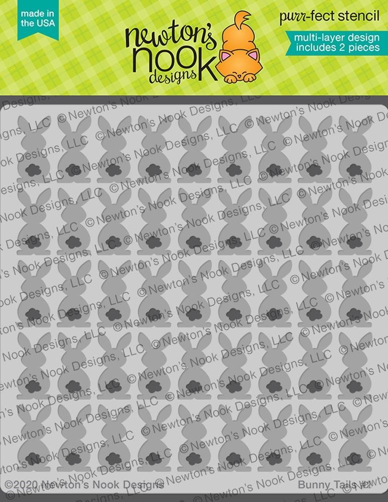 Newton's Nook Bunny Tails Layering Stencils 647213626568