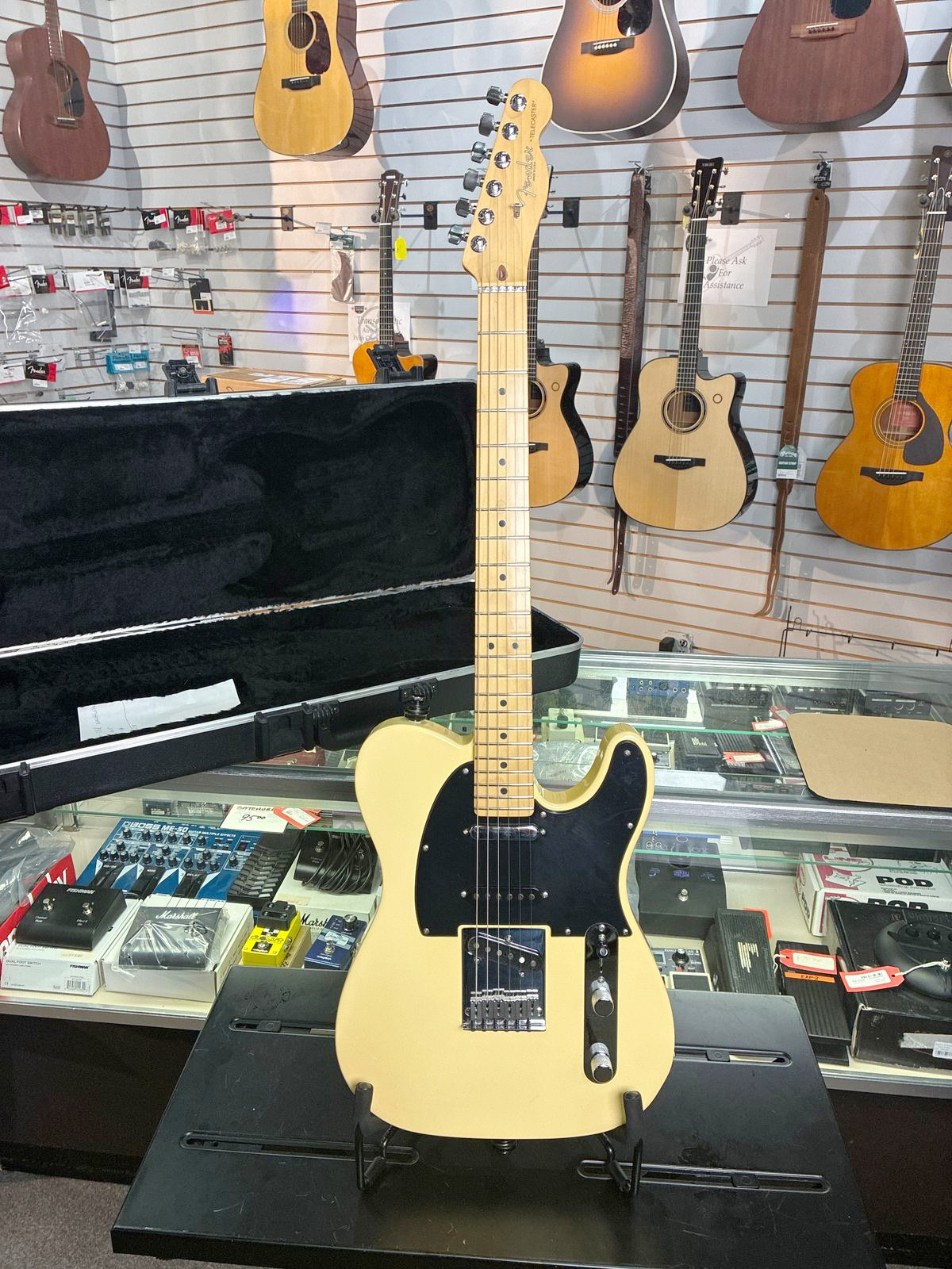 American Standard Tele .. Nashville PU MN Vintage white