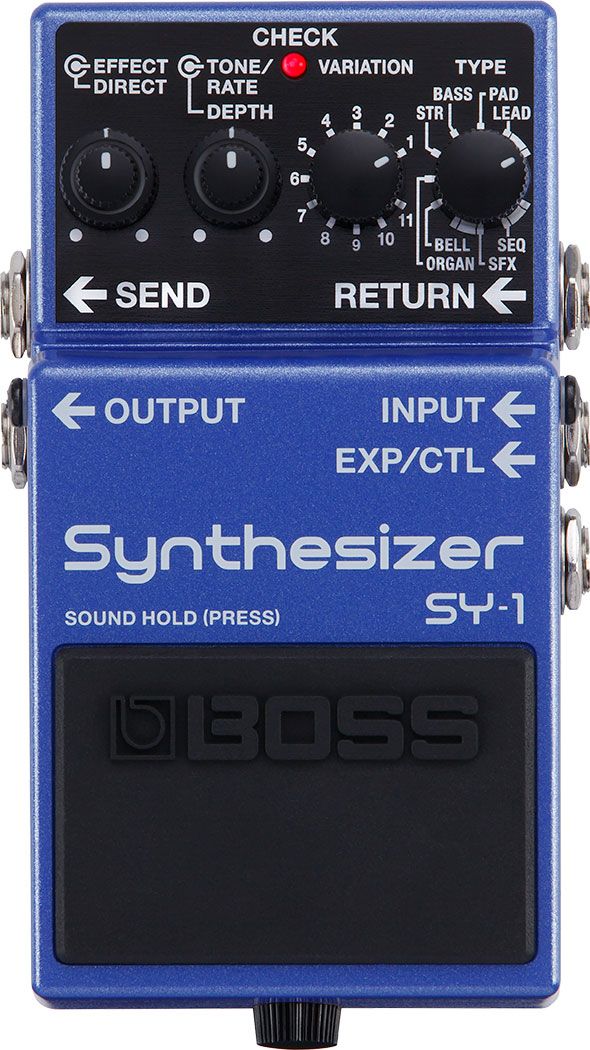 ギター BOSS Synthesizer SY-1 Amazon.com: BOSS SY-1 Synthesizer Guitar Pedal, 121 Ultra
