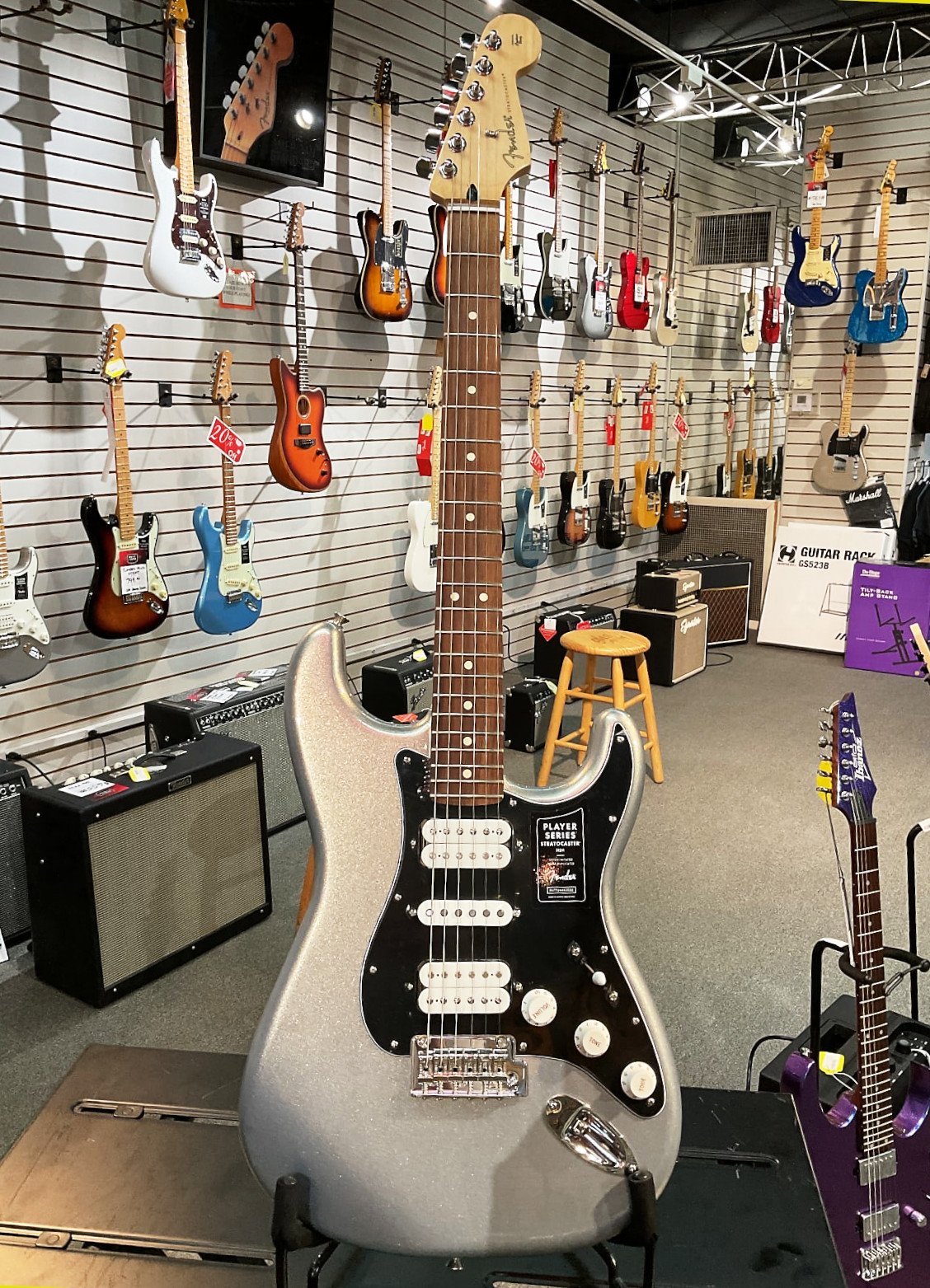 Fender 0144533581 Player Stratocaster HSH, Pau Ferro